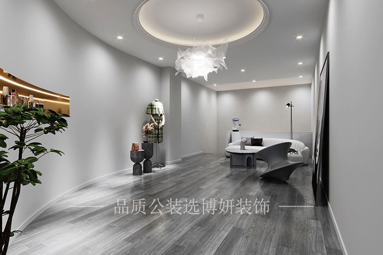合肥女装店装修效果图,女装店装修设计,合肥女装店设计