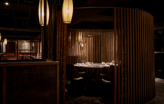 合肥高端中式复古餐厅装修设计方案效果图- 合肥博妍装饰公司