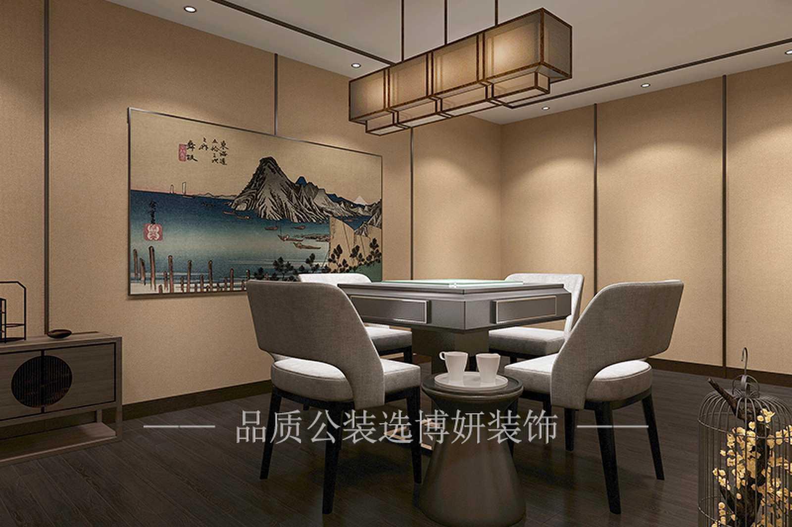 棋牌室装修效果图来自于博妍装饰，选择博妍选择放心