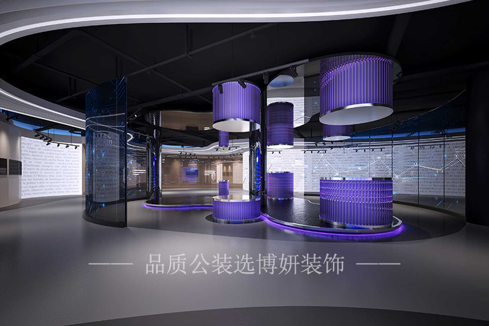 合肥展厅装修效果图,展厅装修设计,合肥展厅设计