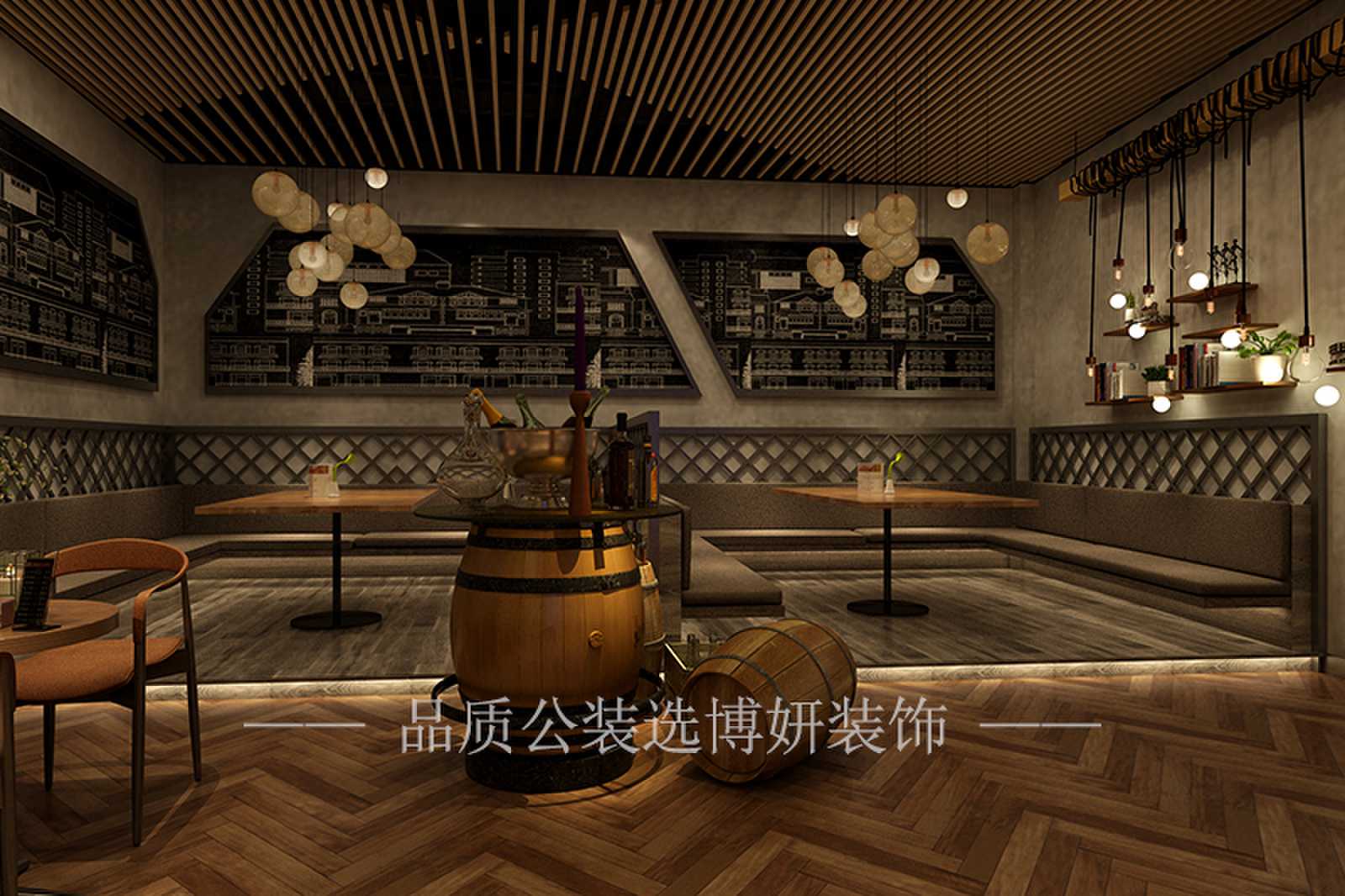 合肥啤酒屋装修效果图,啤酒屋装修设计,合肥啤酒屋设计