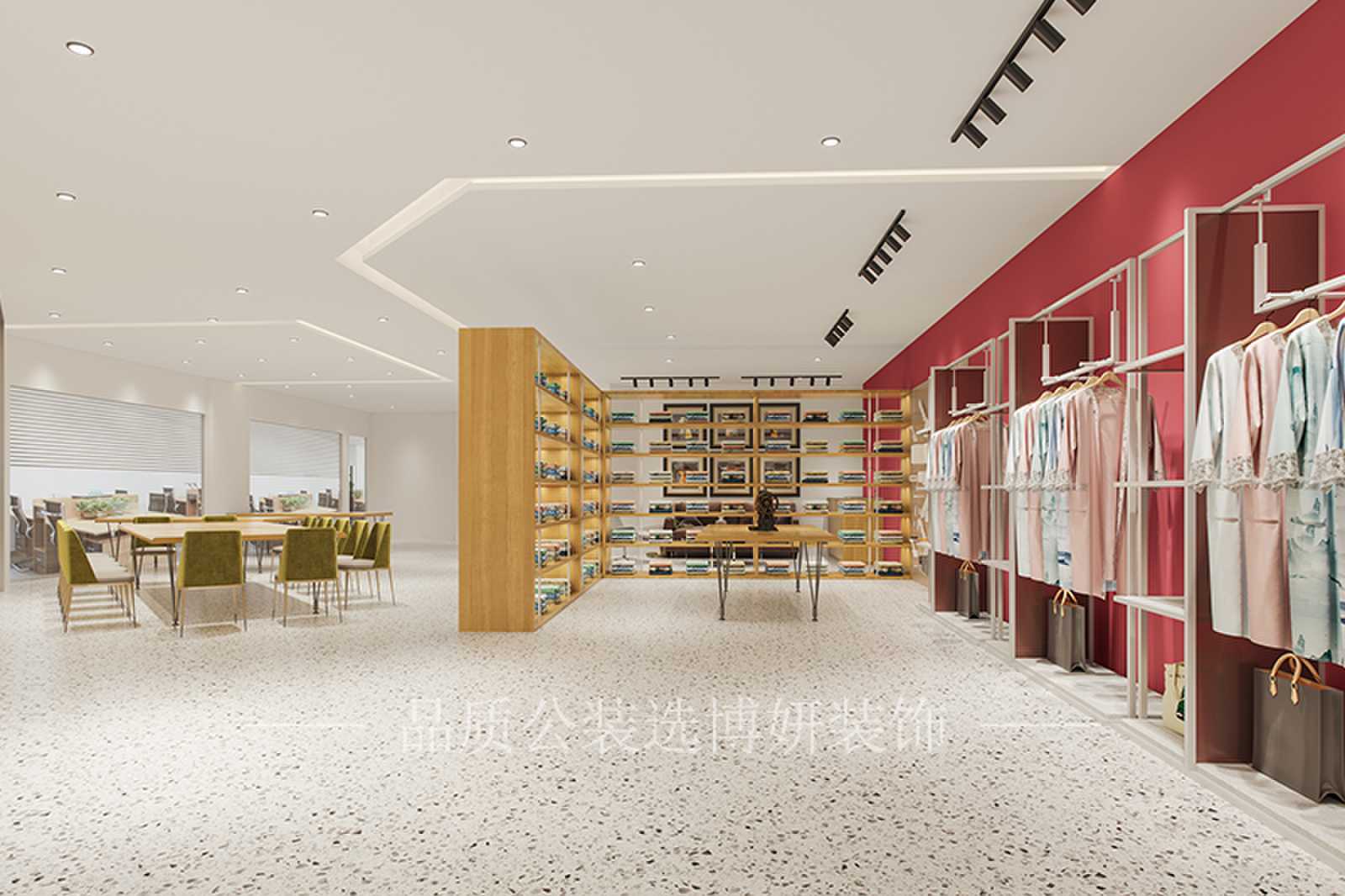 合肥手作店装修效果图,手作店装修设计,合肥手作店设计