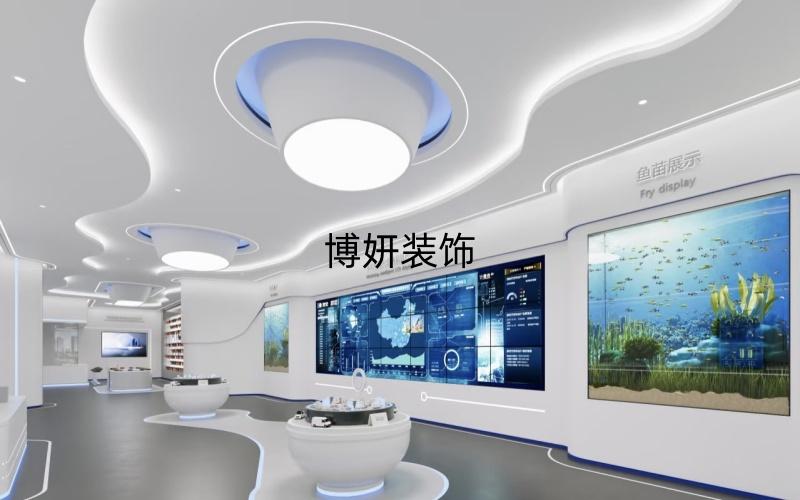合肥展厅装修设计 | 科技与艺术交融的梦幻展厅