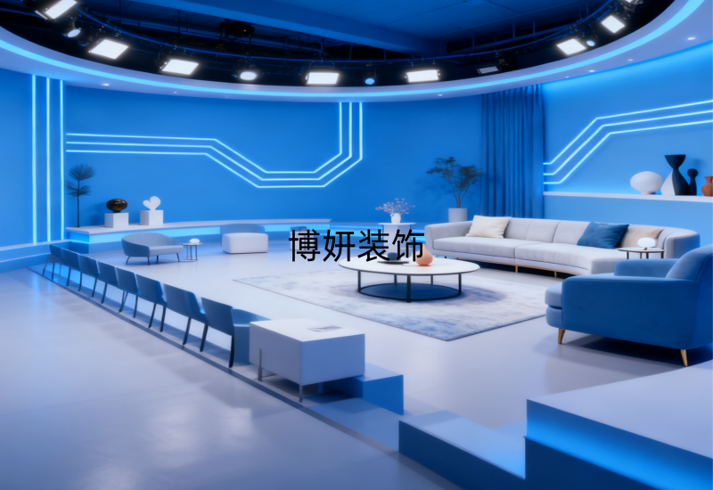 合肥克莱因蓝直播间 | 把“高级感”焊在镜头里