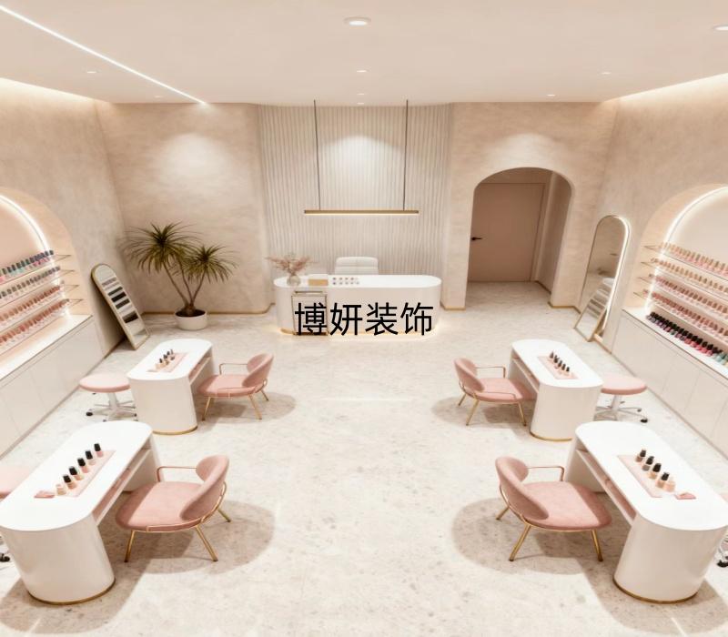 合肥美甲店装修设计 | 解锁指尖与视觉双重浪漫