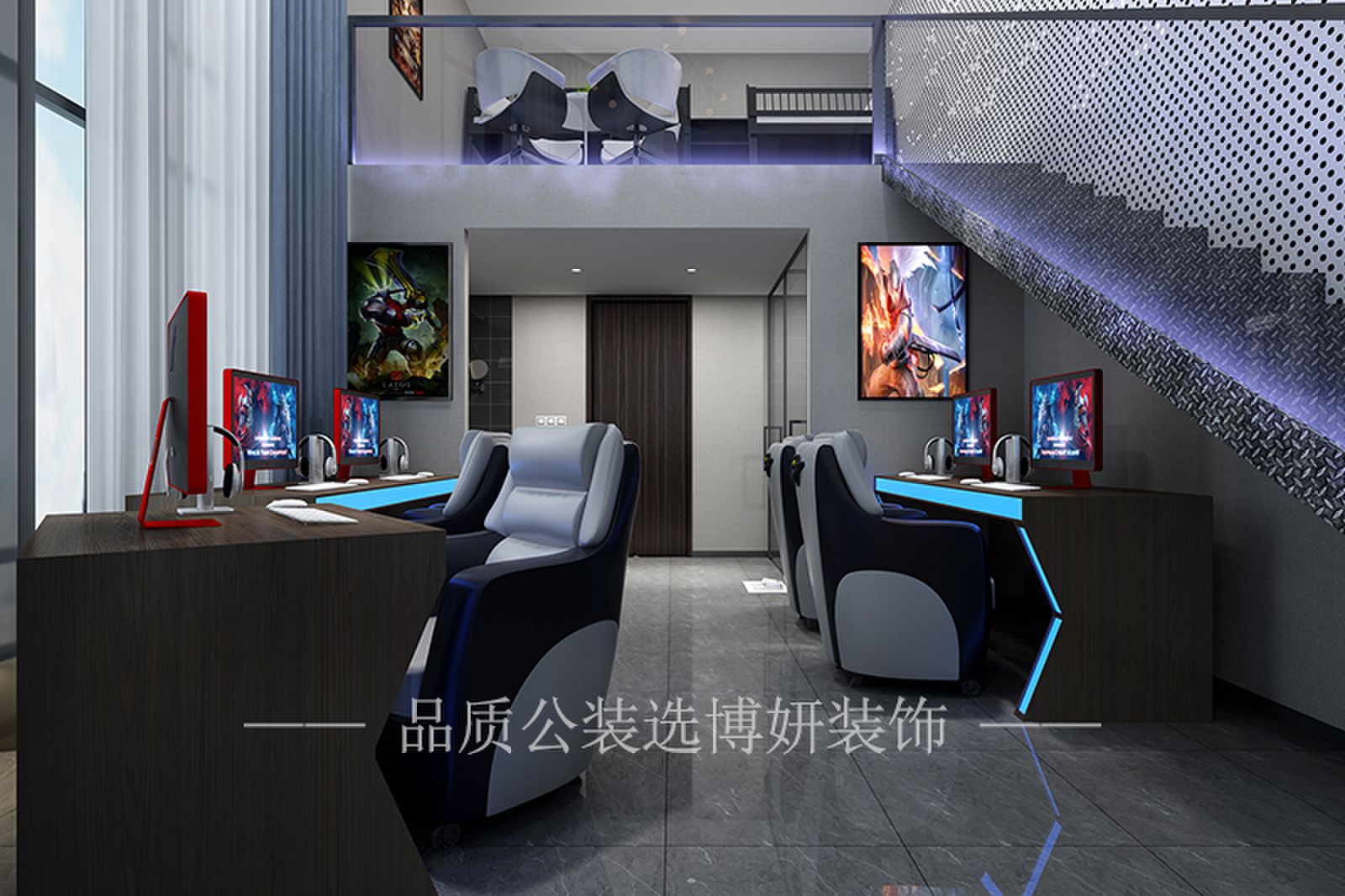 合肥电竞酒店装修效果图,电竞酒店装修设计,合肥电竞酒店设计