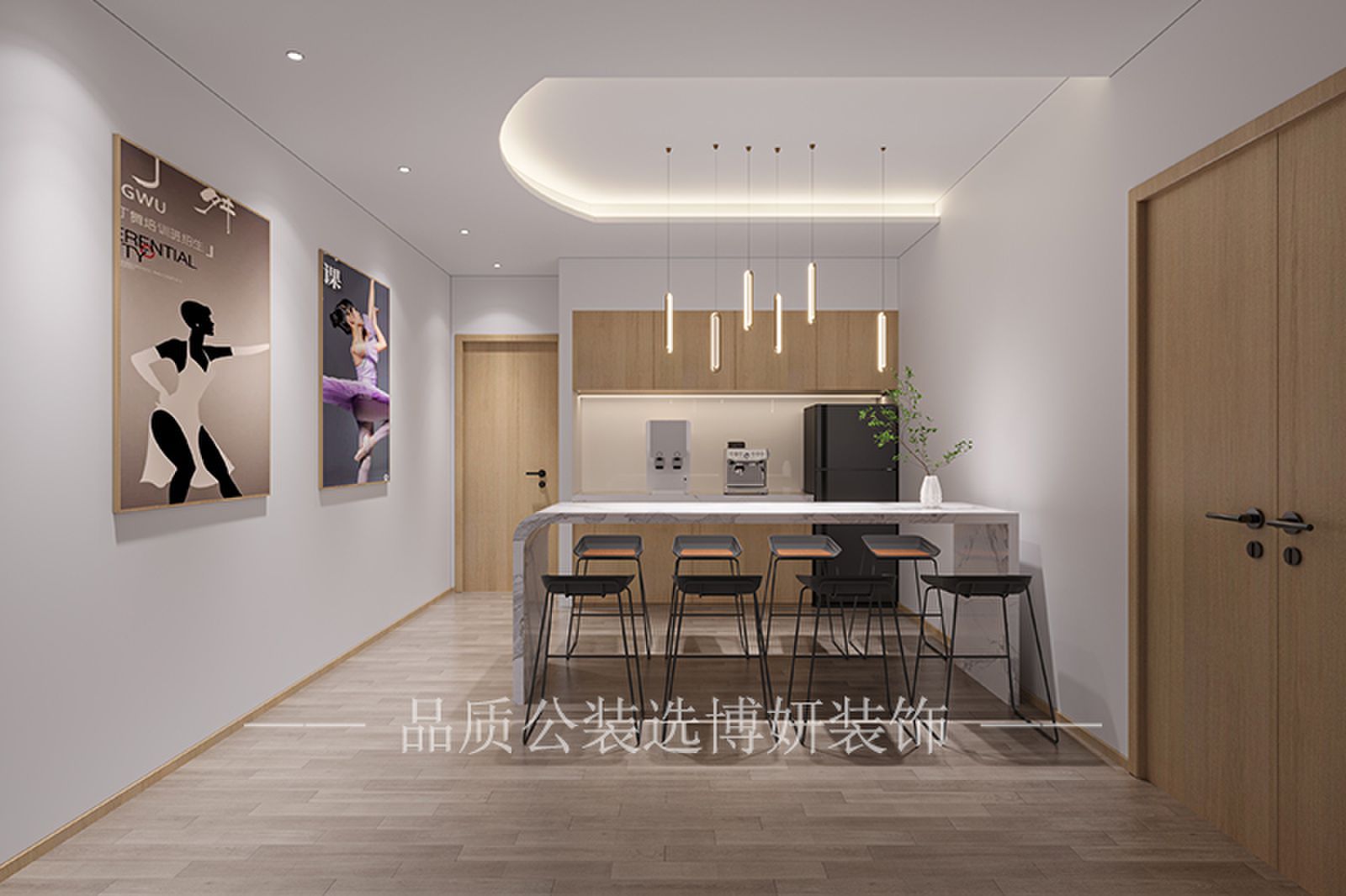 合肥舞蹈房装修效果图,舞蹈房装修设计,合肥舞蹈房设计