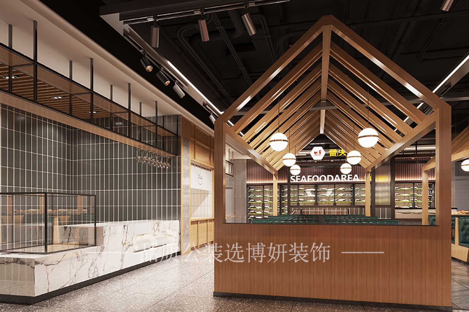 合肥超市装修效果图,超市装修设计,合肥超市设计