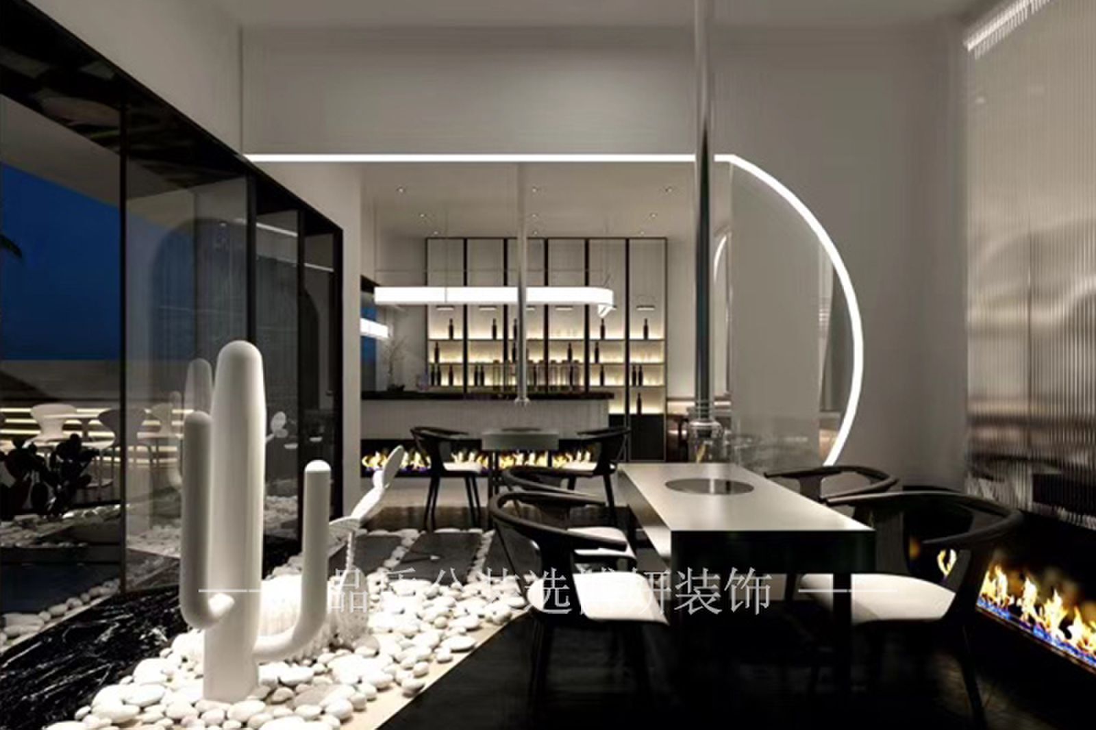 合肥烤肉店装修效果图,烤肉店装修设计,合肥烤肉店设计