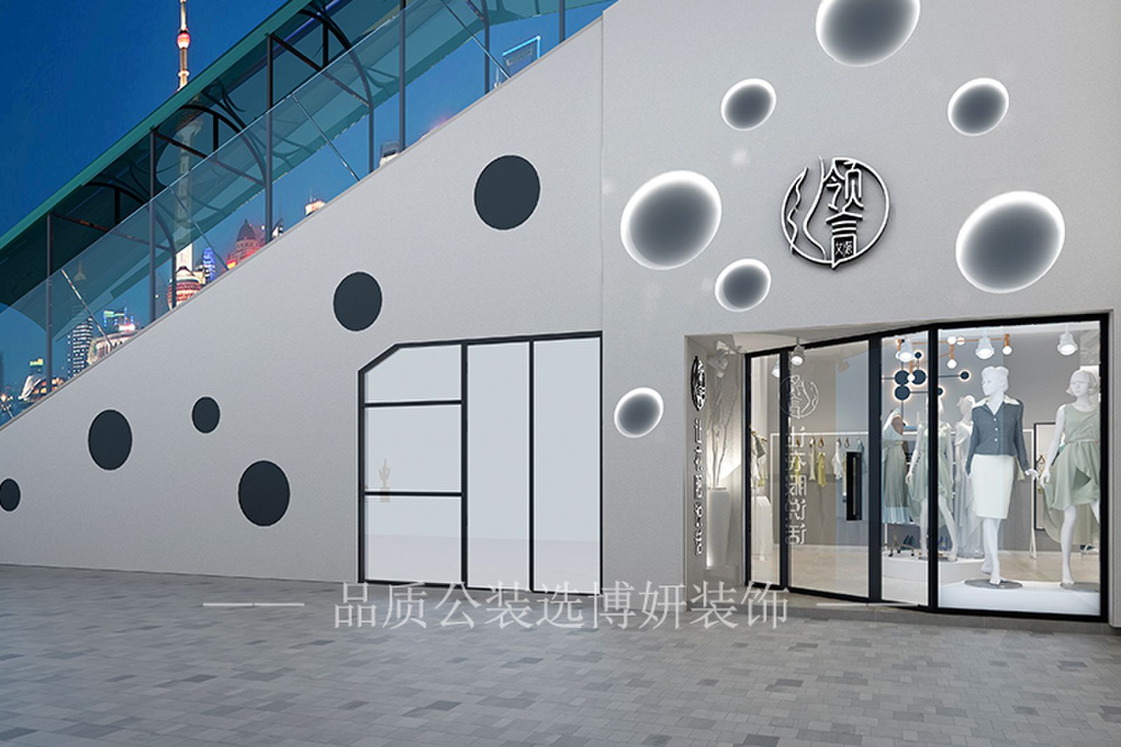 合肥服装店装修效果图,服装店装修设计,合肥服装店设计