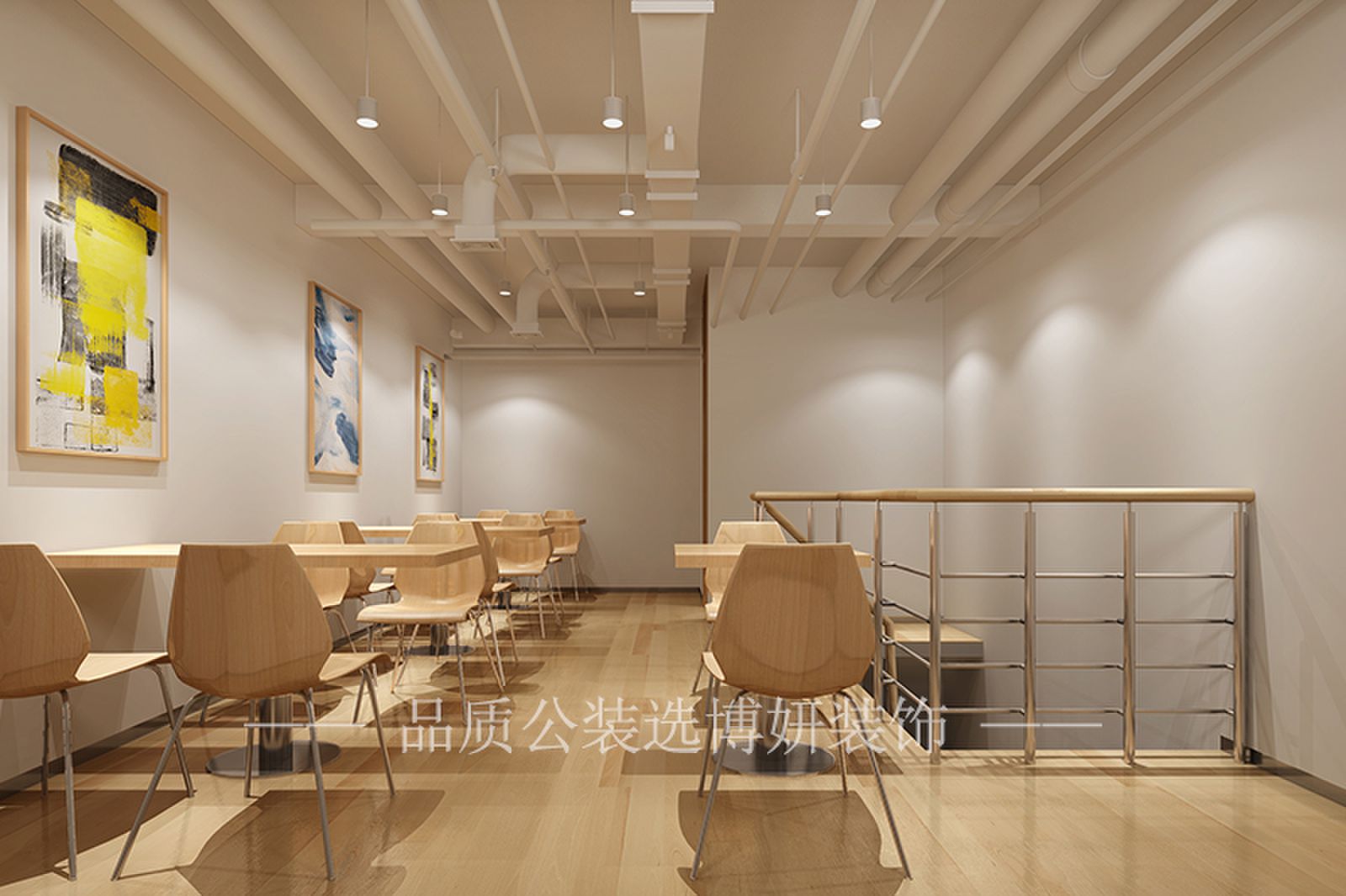 合肥小吃店装修效果图,小吃店装修设计,合肥小吃店设计