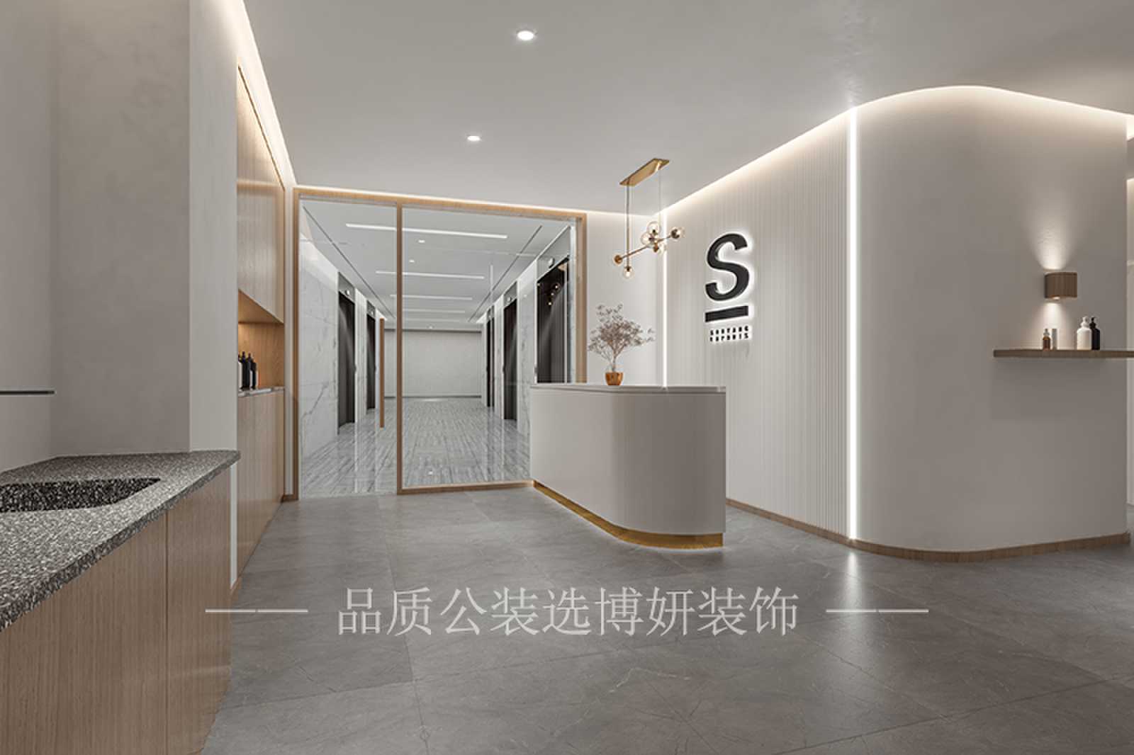 合肥美容院装修效果图,美容院装修设计,合肥美容院设计