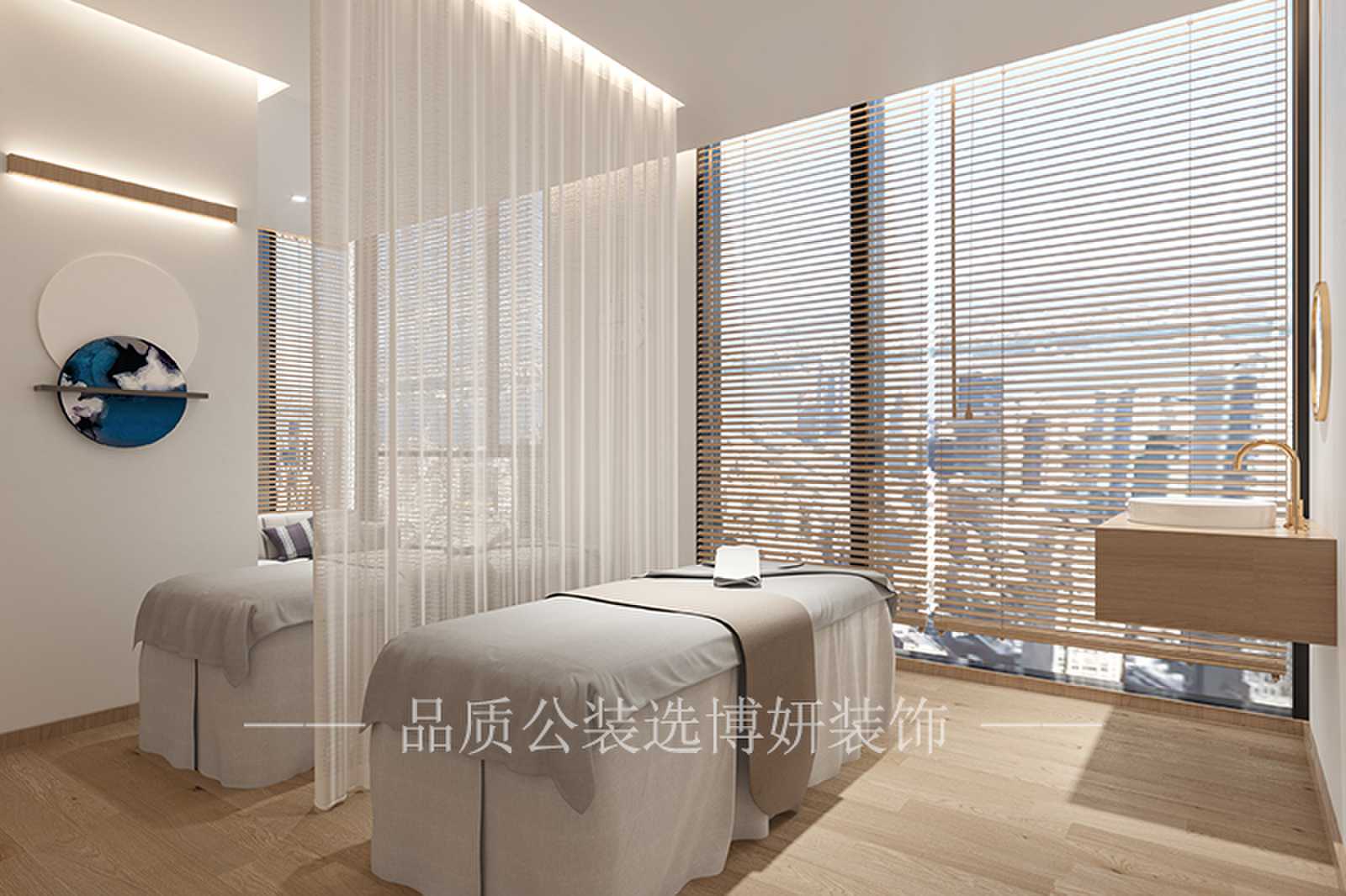 合肥美容院装修效果图,美容院装修设计,合肥美容院设计